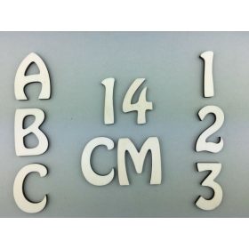 OB3 14 cm natúr betűk, számok
