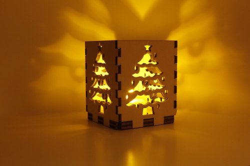 LED mécsestartó - Karácsony