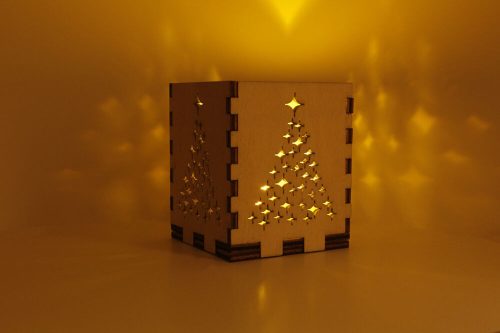 LED mécsestartó  - karácsony