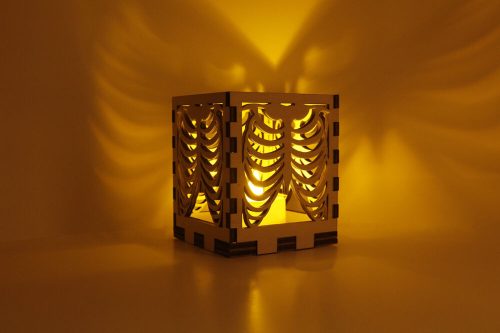 LED mécsestartó  – Halloween 