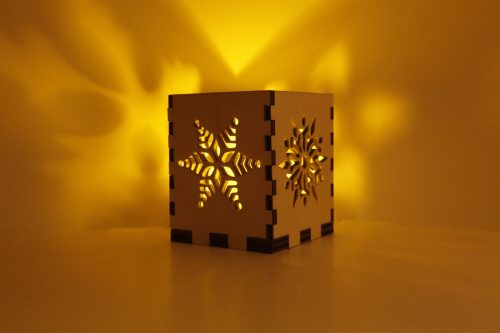 LED mécsestartó  – Karácsonyi 