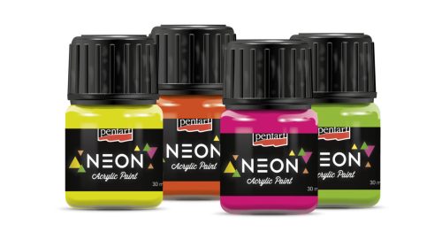 Neon akrilfesték 30ml.