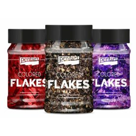 Színes fólia pelyhek, Colored Flakes