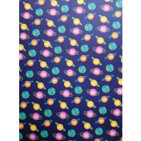 Bolygó mintás dekorgumi, A/3-as